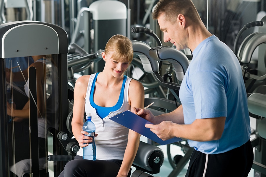 personal fitness trainer