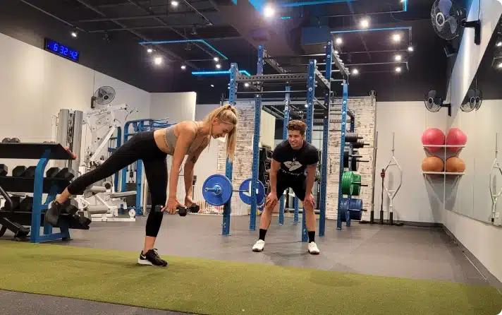 Everybitfit personal trainer coaching a client in Scottsdale, Arizona