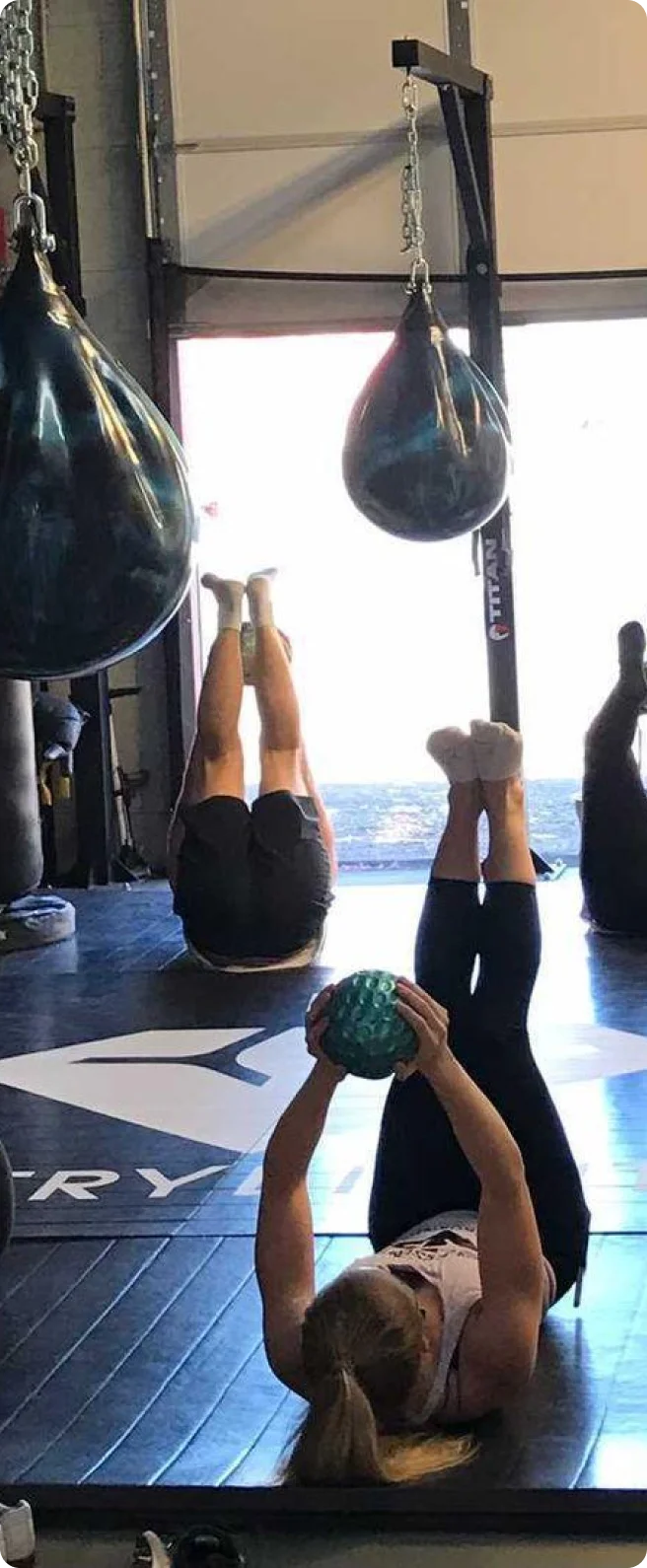 Strength training class at the Everybitfit studio in Scottsdale