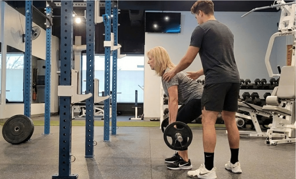 female personal trainer
